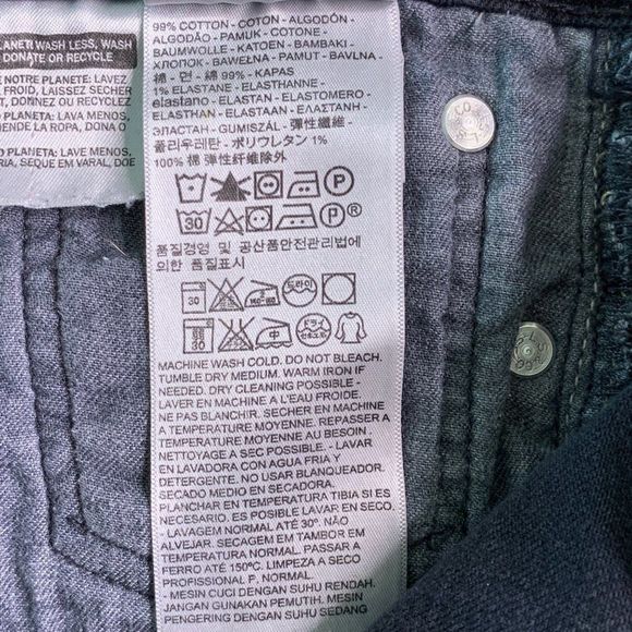 Mens Levi's Black Tall Destroy Jeans Stretch Size 32 x 34 0433 - Picture 11 of 11